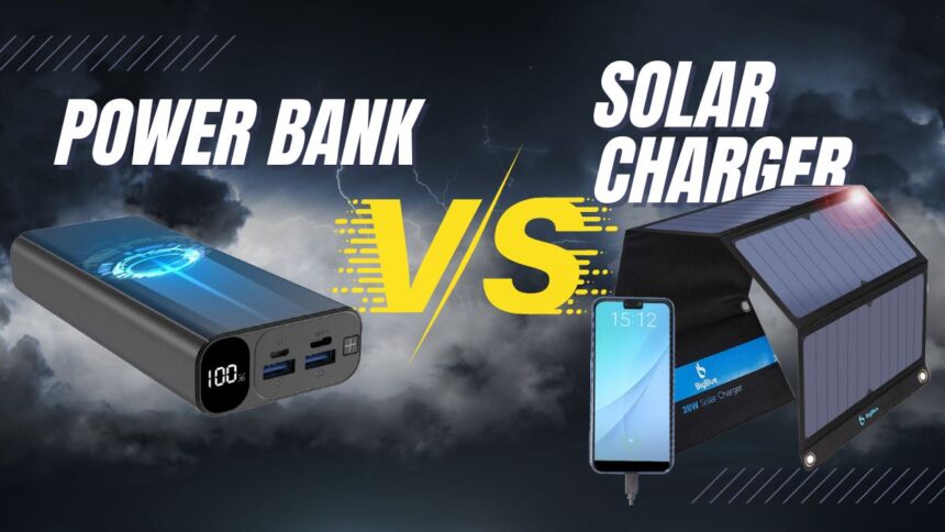 Solar Charger Vs Power Banks