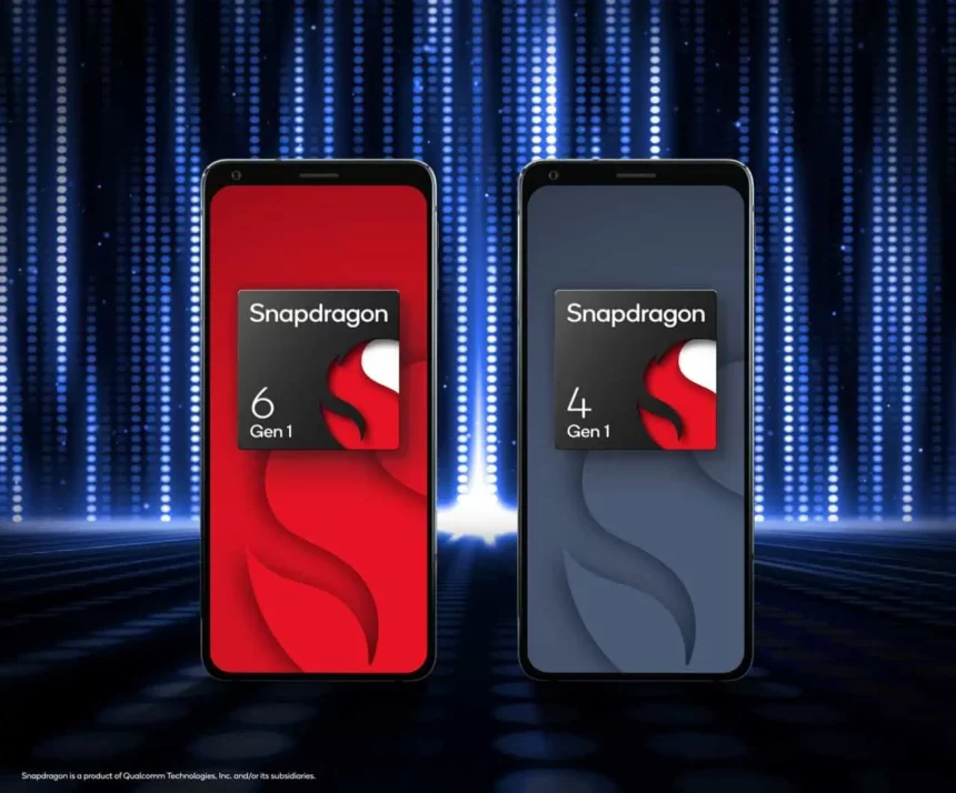 Qualcomm Snapdragon 6 Gen 1 and Snapdragon 4 Gen 1
