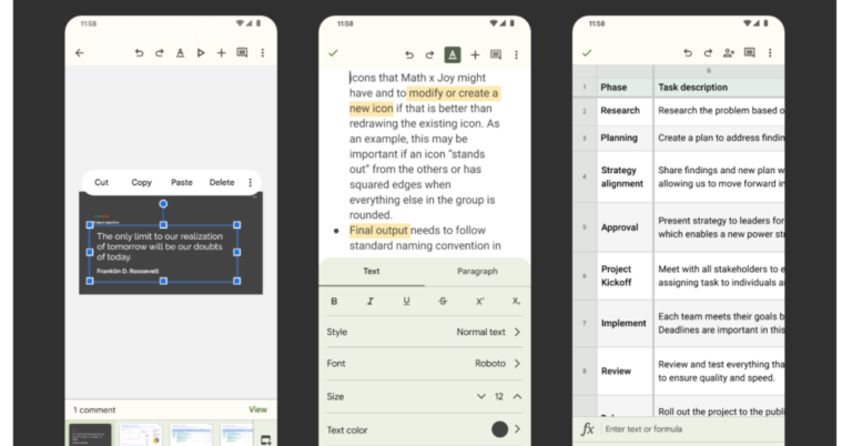 Google’s most popular apps that use Material You toggle are Docs, Sheets and Slides.