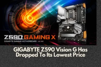 GIGABYTE Z590 Vision G Has Dropped To Its Lowest Price