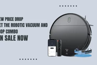 Robotic Vacuum and Mop Combo