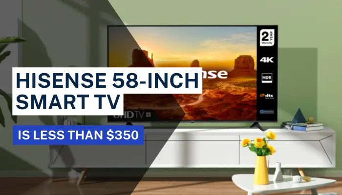 Hisense 58-inch Smart TV