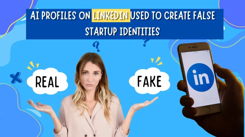 AI profiles on LinkedIn Used to Create False Startup Identities