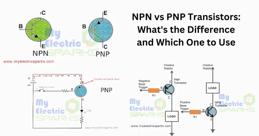 NPN vs. PNP Transistors