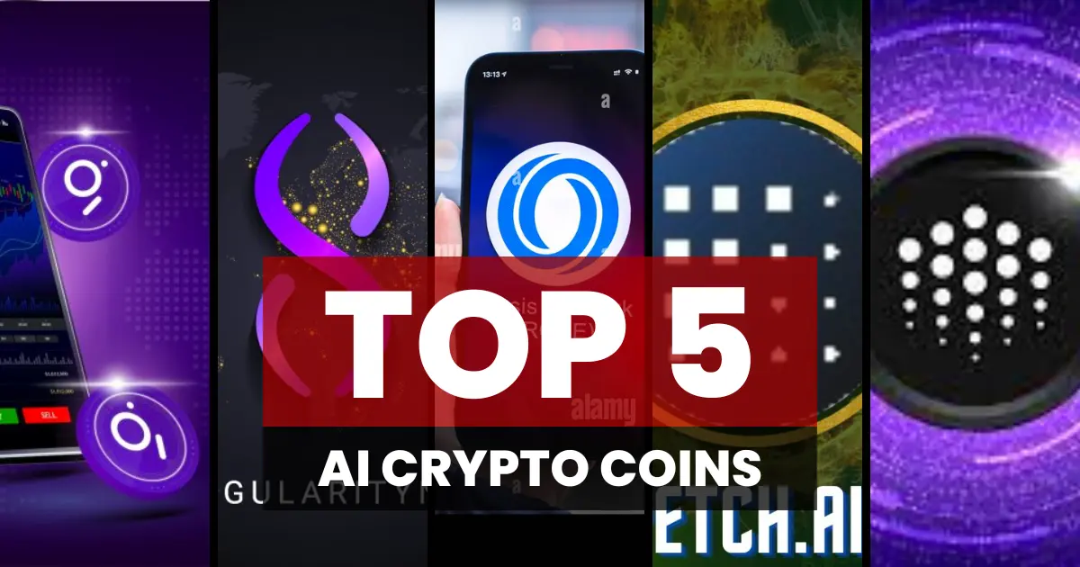 Top 5 Crypto Ai coins