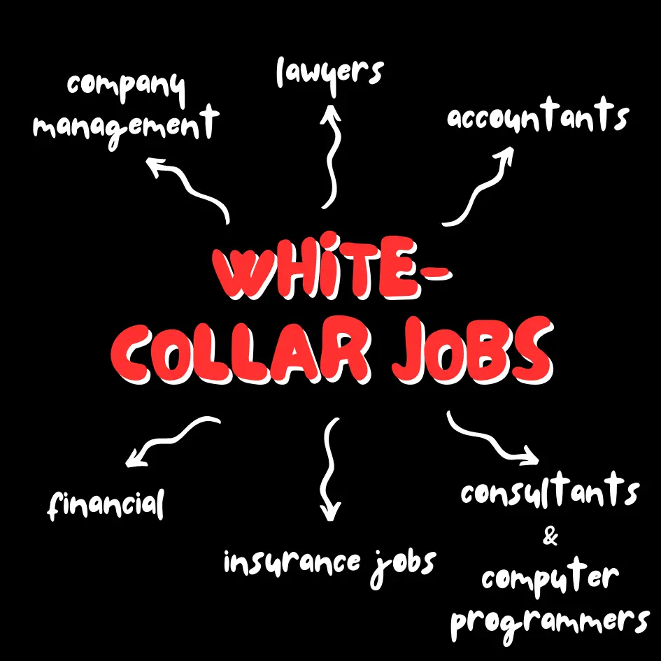 white collar jobs