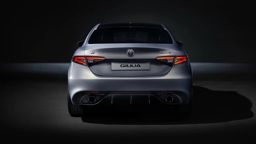 2024 Alfa Romeo Giulia's rear look