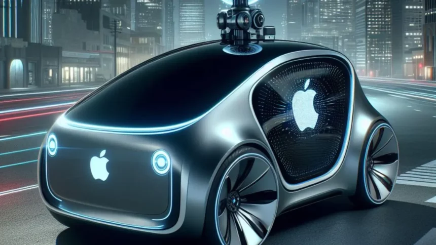 Apple Electric Vehicle partially Self driving also known as titan