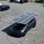 Tesla owner creates Rooftop solar array