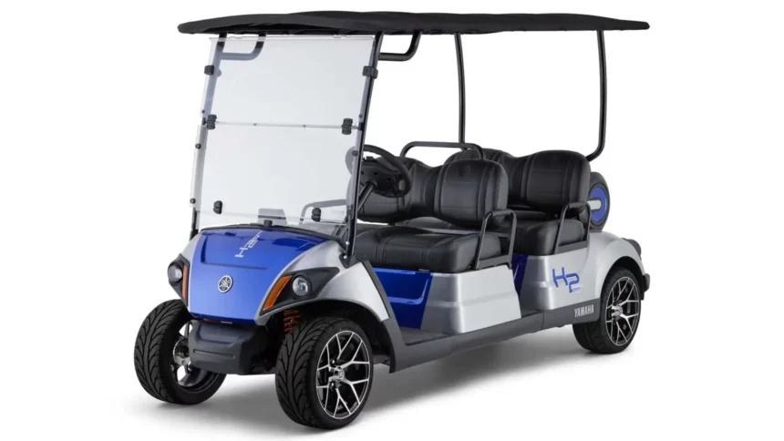 The World First Yamaha Hydrogen-Powered Golf Cart