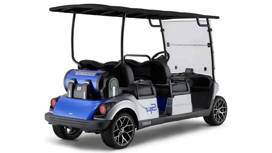 Yamaha Hydrogen-Powered Golf Cart drive h2