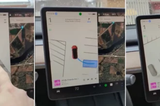 Tesla Vision-Based Auto Parking System