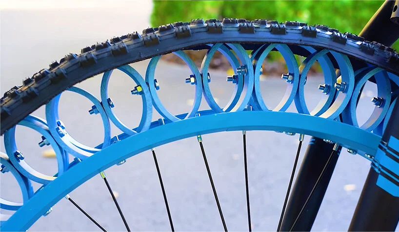 airless tires bikes have High Rolling Resistance