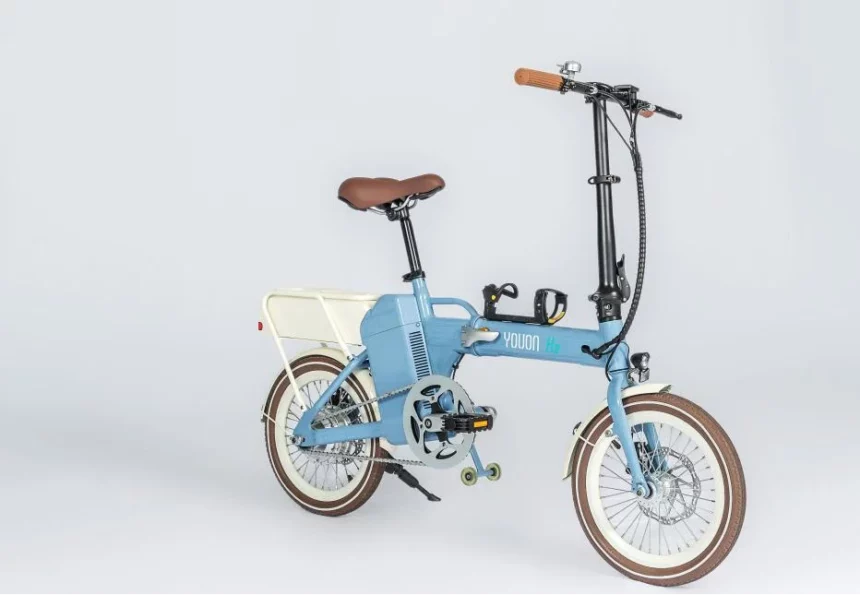 Folding Hydrogen-Powered Bicycle