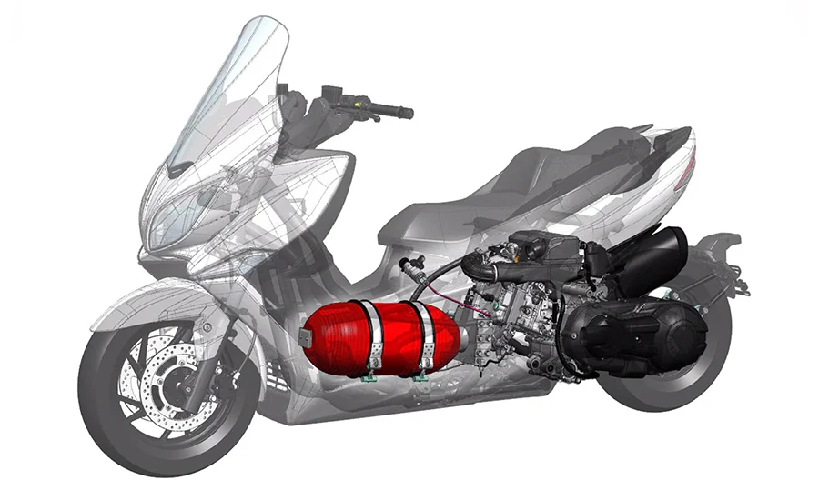 Suzuki Hydrogen-powered scooter