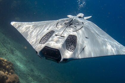 manta ray drone