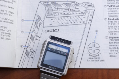 world first television watch Seiko