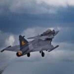 Saab Gripen E fighter jet