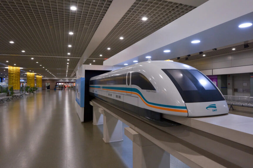 china maglev train