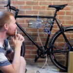 Stirling engine bicycle