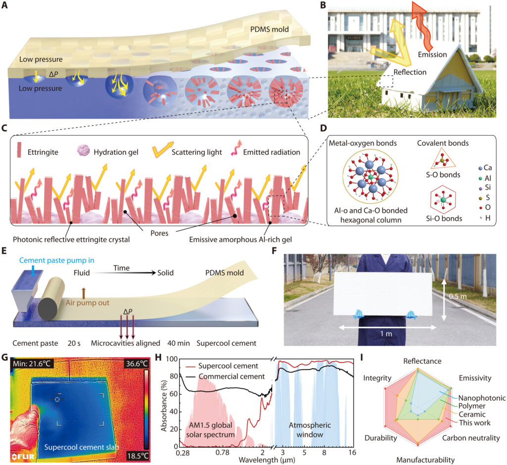 China supercool cement