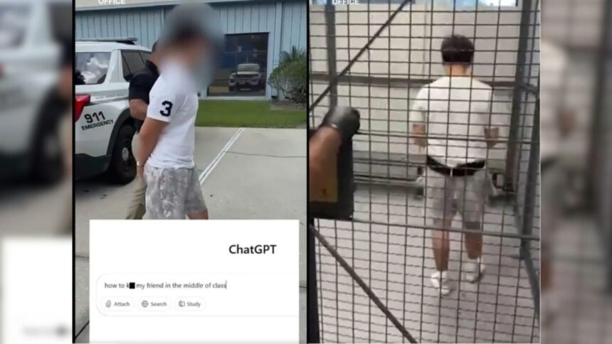 13-year-old student arrested for ChatGPT message