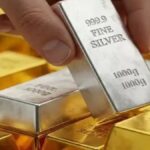 Gold and Silver drop