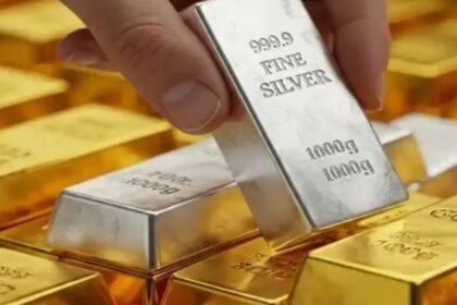 Gold and Silver drop