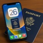 iphone digital US passport