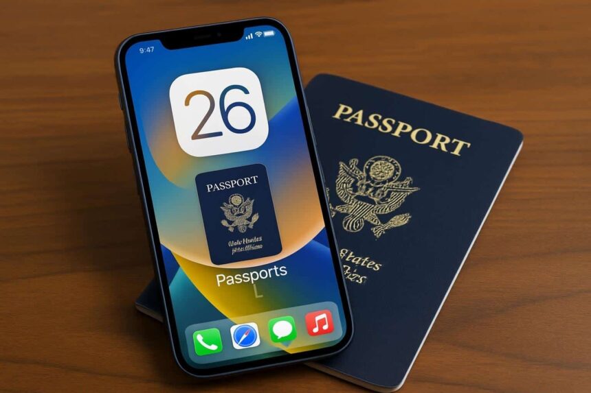 iphone digital US passport