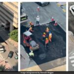 Dubai road repair