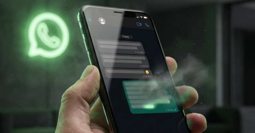 WhatsApp is working on a new privacy feature that will let messages disappear after they are read, giving users more control over their chats