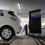 BYD robot EV charging