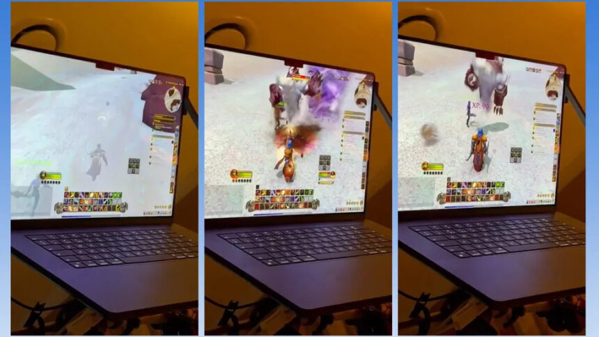 Neuralink patient playing World of Warcraft