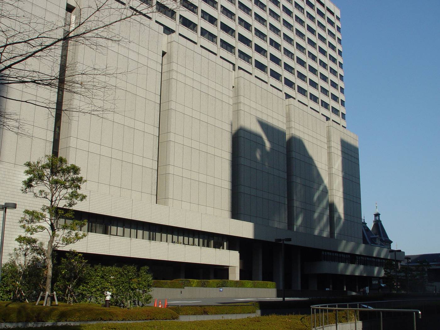 The Tokyo court complex building in Kasumigaseki